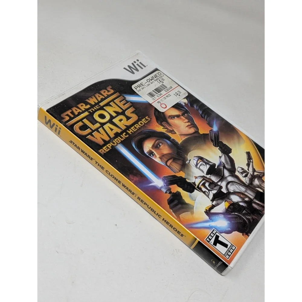 Star Wars: The Clone Wars - Republic Heroes - Nintendo Wii - Complete In Box CIB